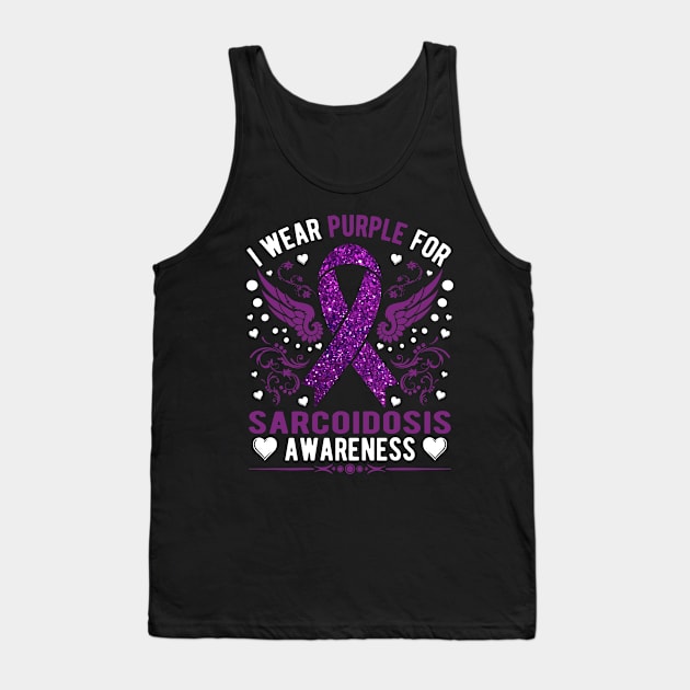 Sarcoidosis Awareness Tank Top by Dylante